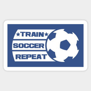 Train Soccer Repeat championship shirt Sticker